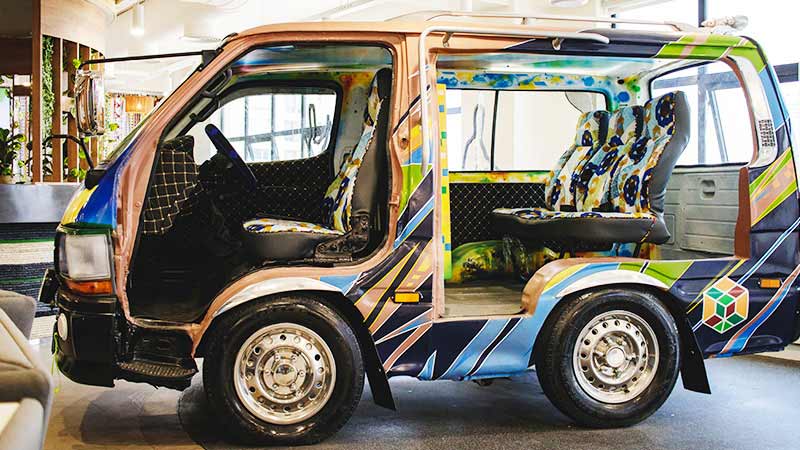 Vehicles in Nairobi Innovation Studio